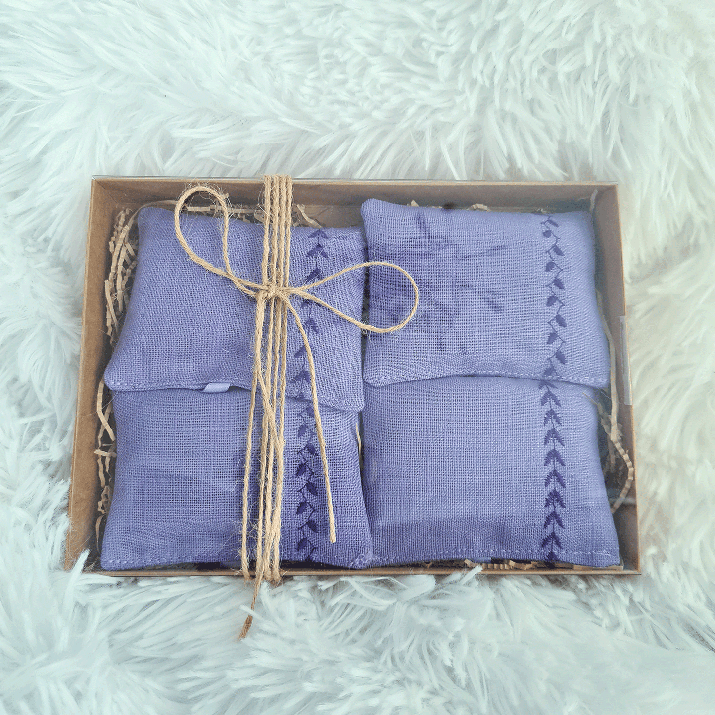 Linen Lavender Sachet (Set of 4)