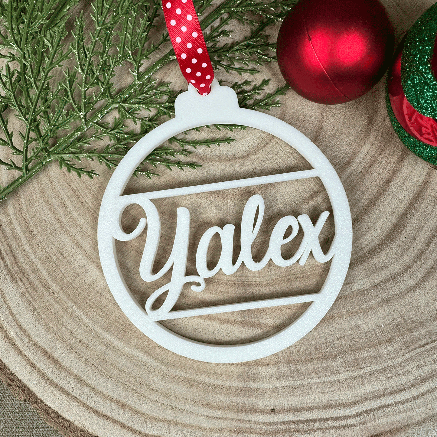Personalized Christmas Baubles