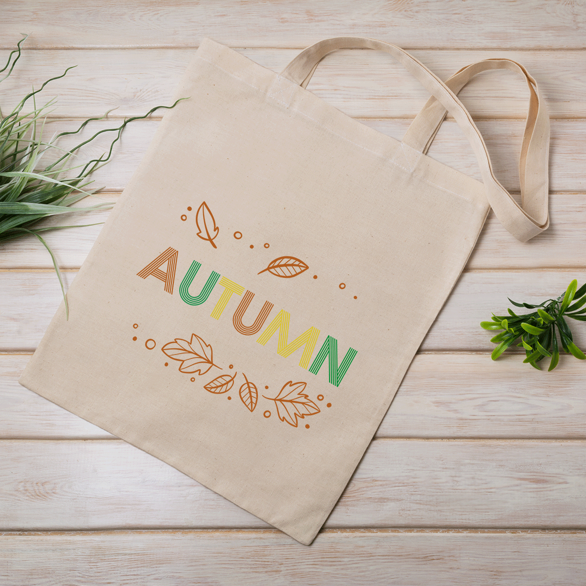 Autumn Canvas Tote Bag