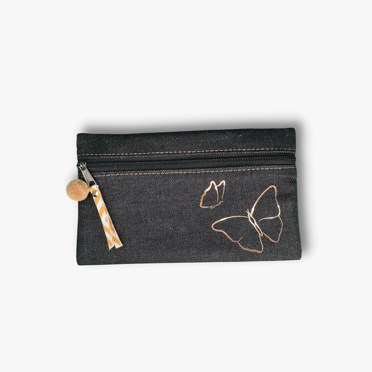 Denim Pencil Case