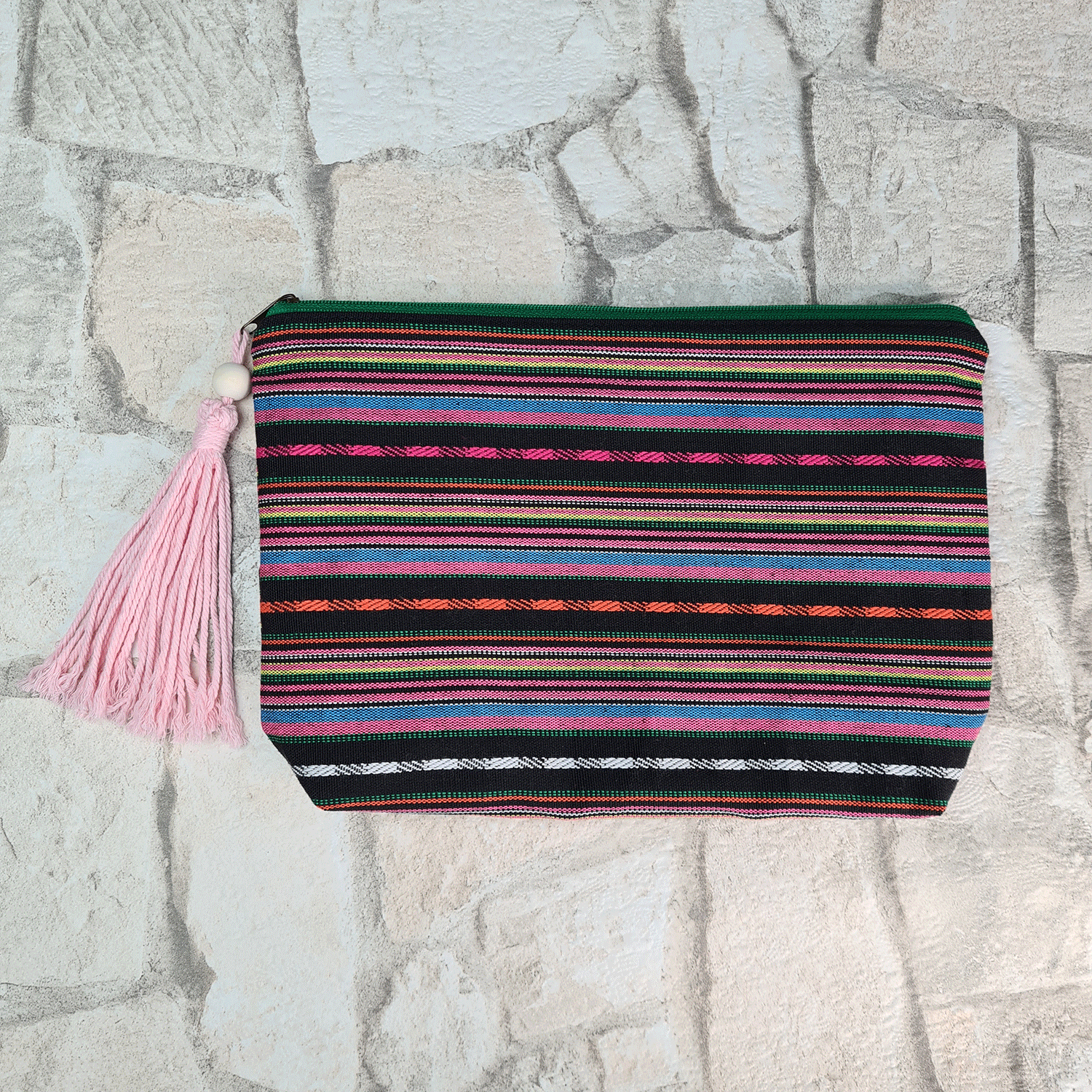Boho Ethnic Print Cosmetic Bag