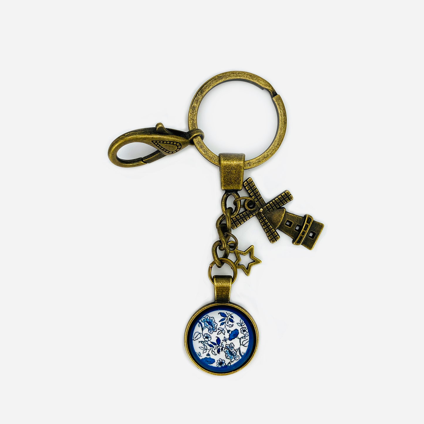 Bronze Dutch Vintage Keychain