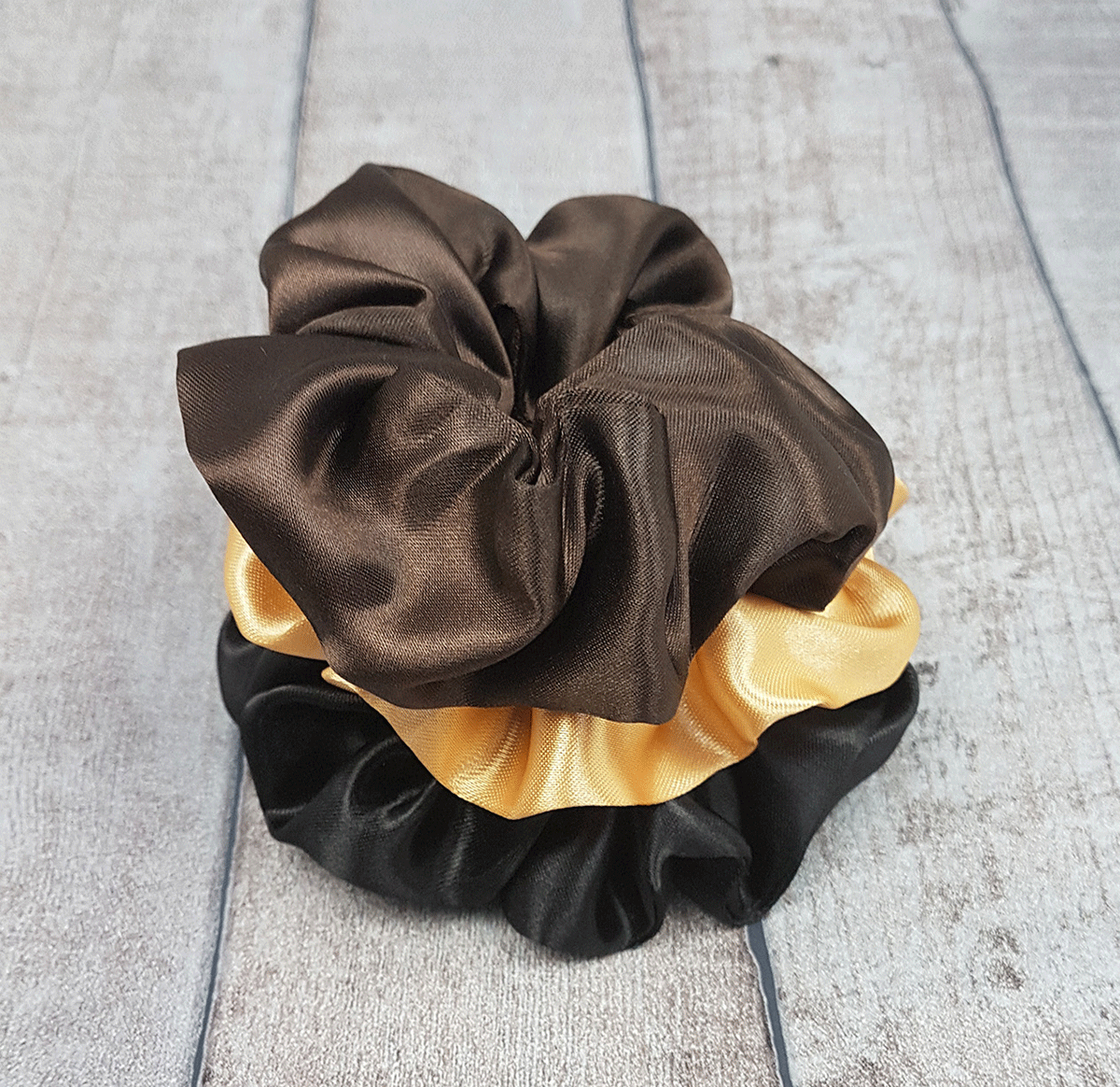 Satin Scrunchies set