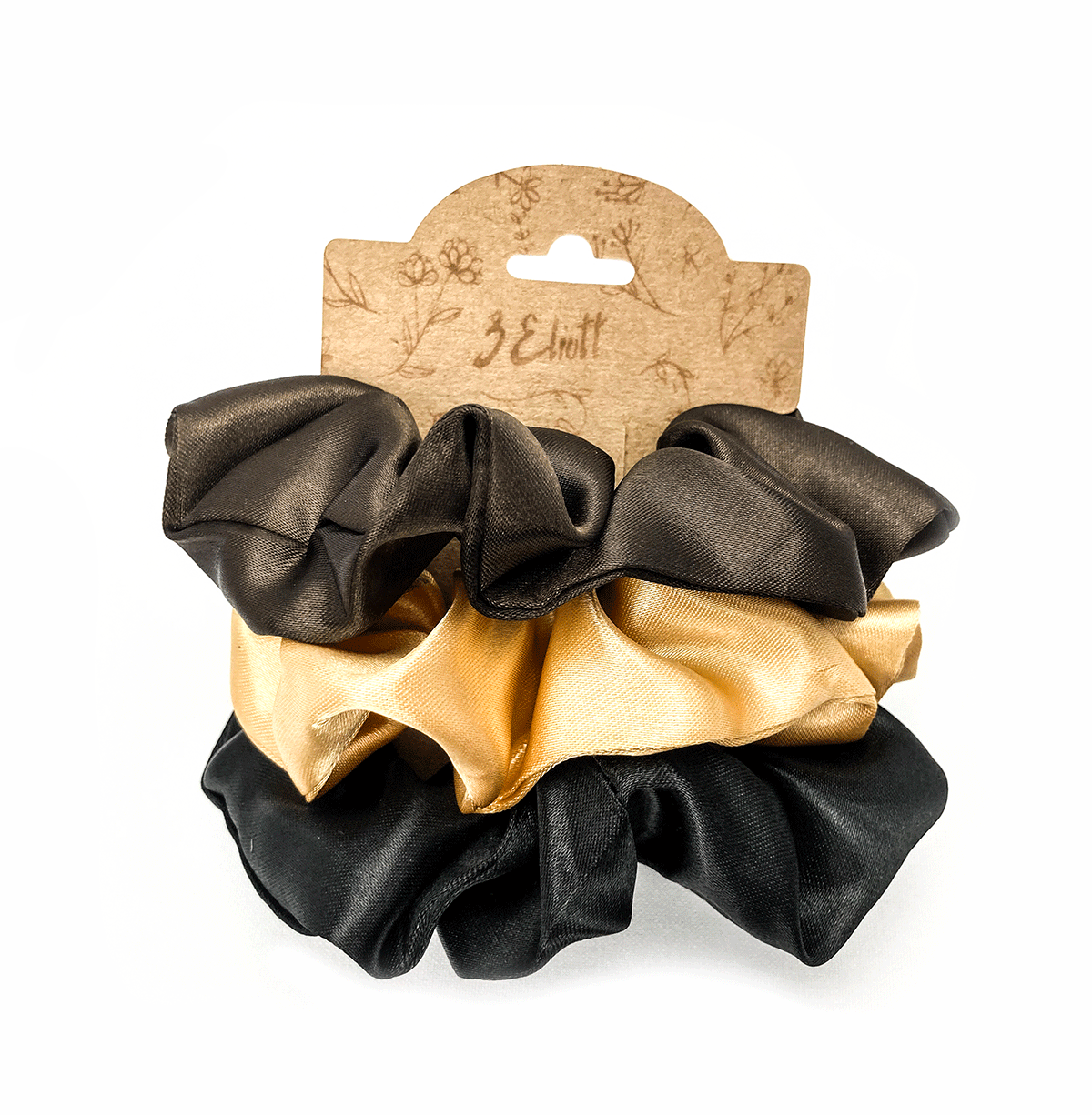 Satin Scrunchies set