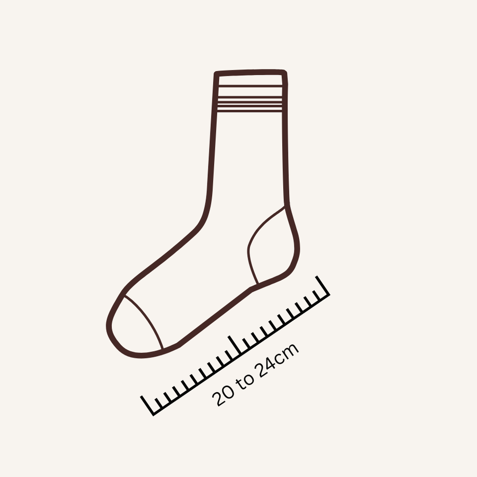 Long Two Stripe Socks in Forest Green