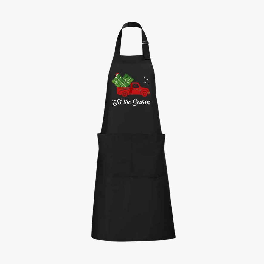 Christmas Apron "Tis the Season for Hallacas"