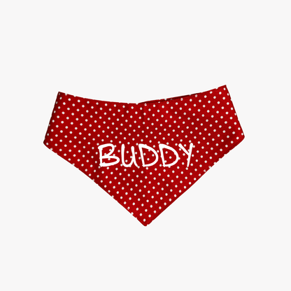 Christmas Print Dog Bandada