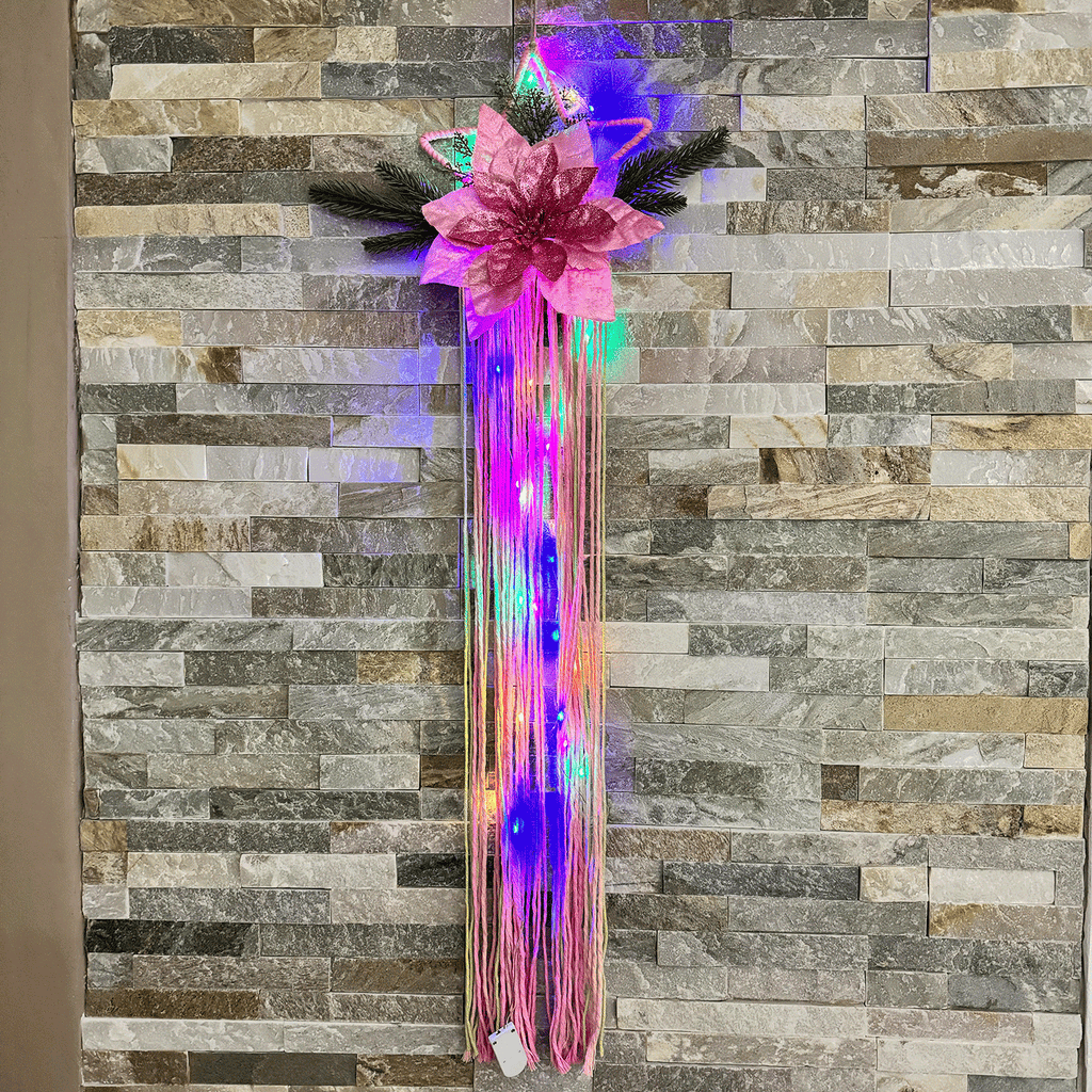 Macrame Christmas Wall Hanging