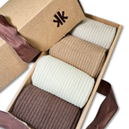 Set of Neutral Color Socks