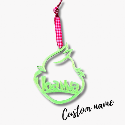 Custom Christmas Ornament