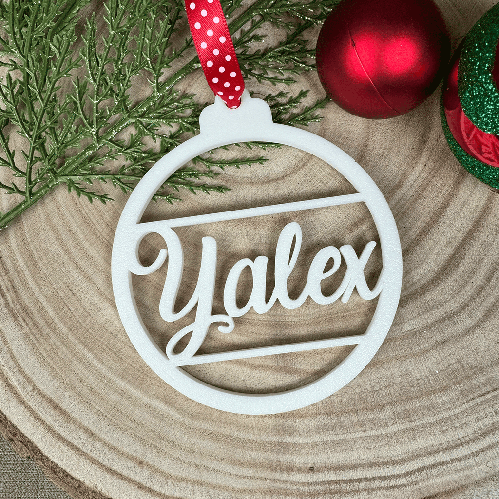 Personalized Christmas Baubles