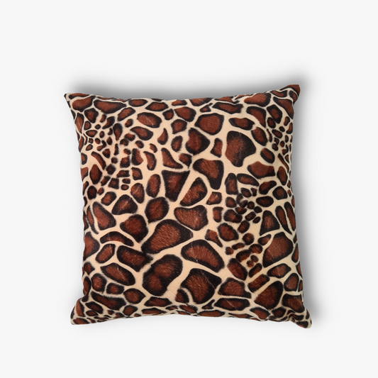 Giraffe Brown Cushion Cover 45x45