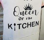 Personalized Natural Cotton Apron