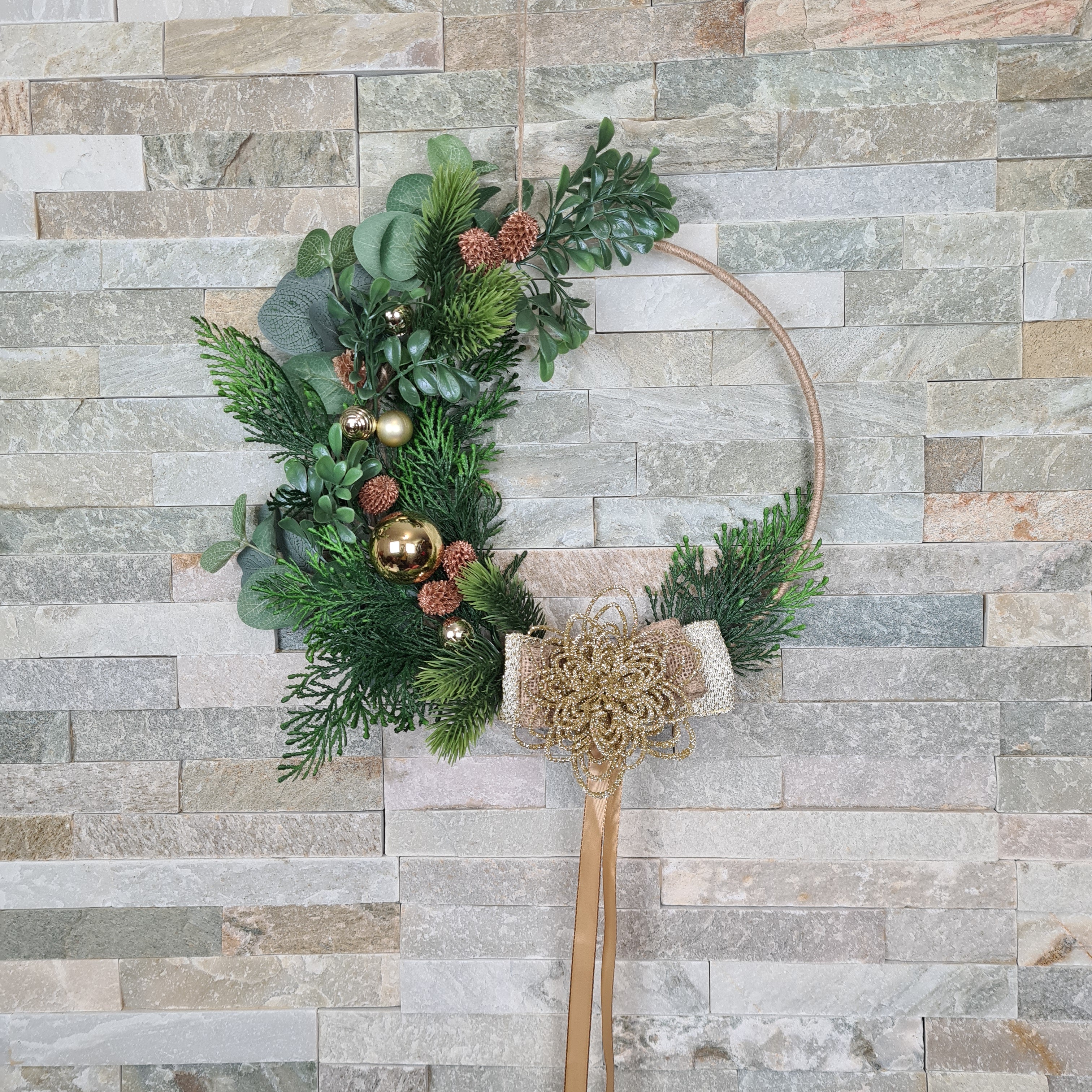 Modern Christmas Wheath