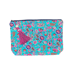 Boho Style Canvas Cosmetic Bag