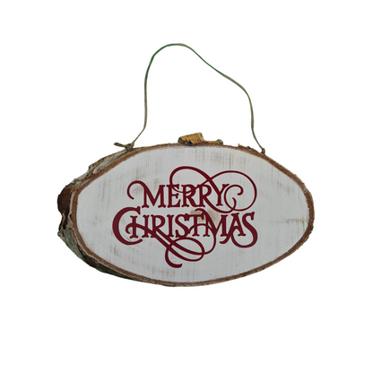 Wooden Merry Christmas Sign