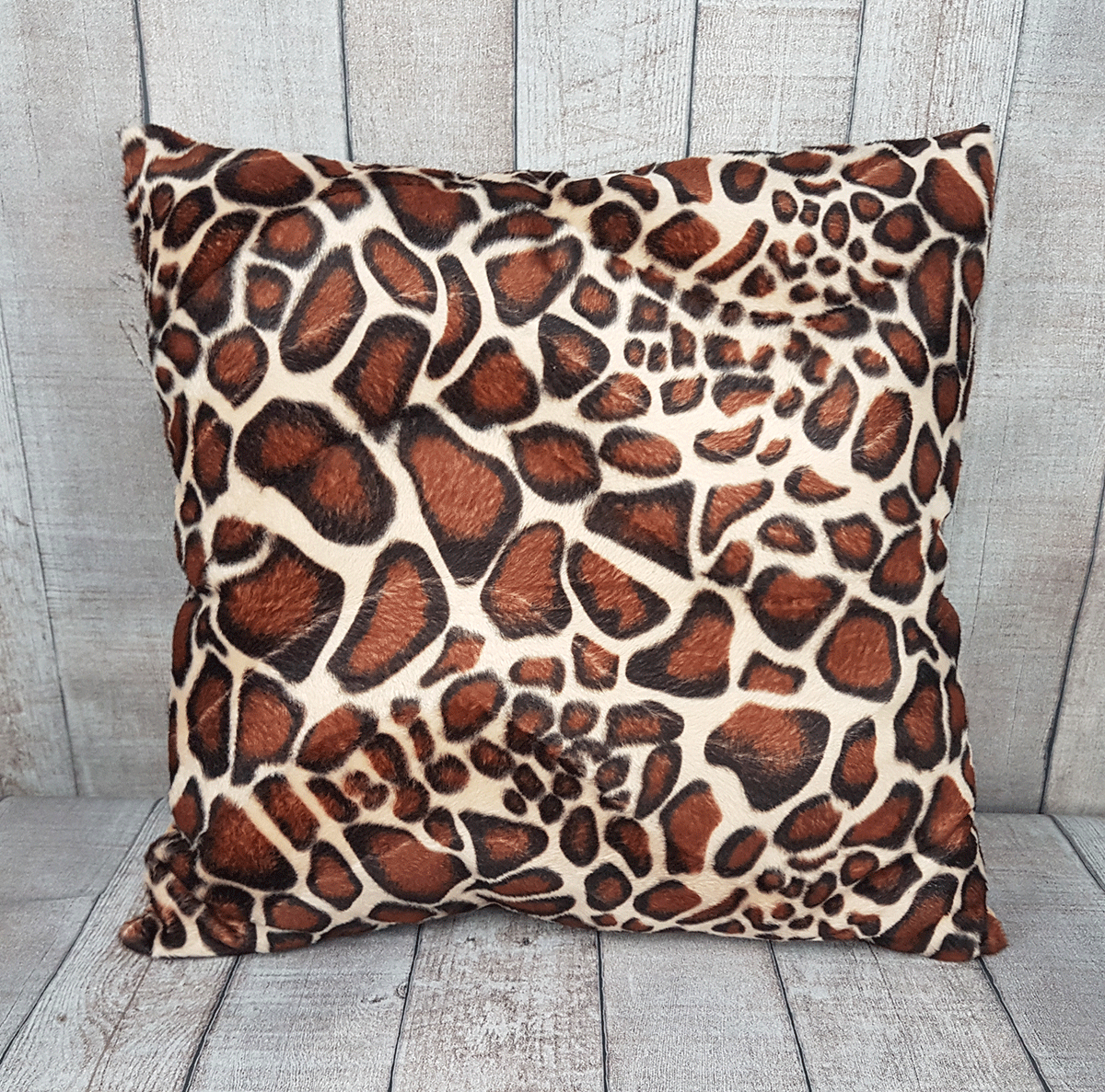 Giraffe Brown Cushion Cover 45x45