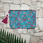 Boho Style Canvas Cosmetic Bag