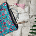 Boho Style Canvas Cosmetic Bag