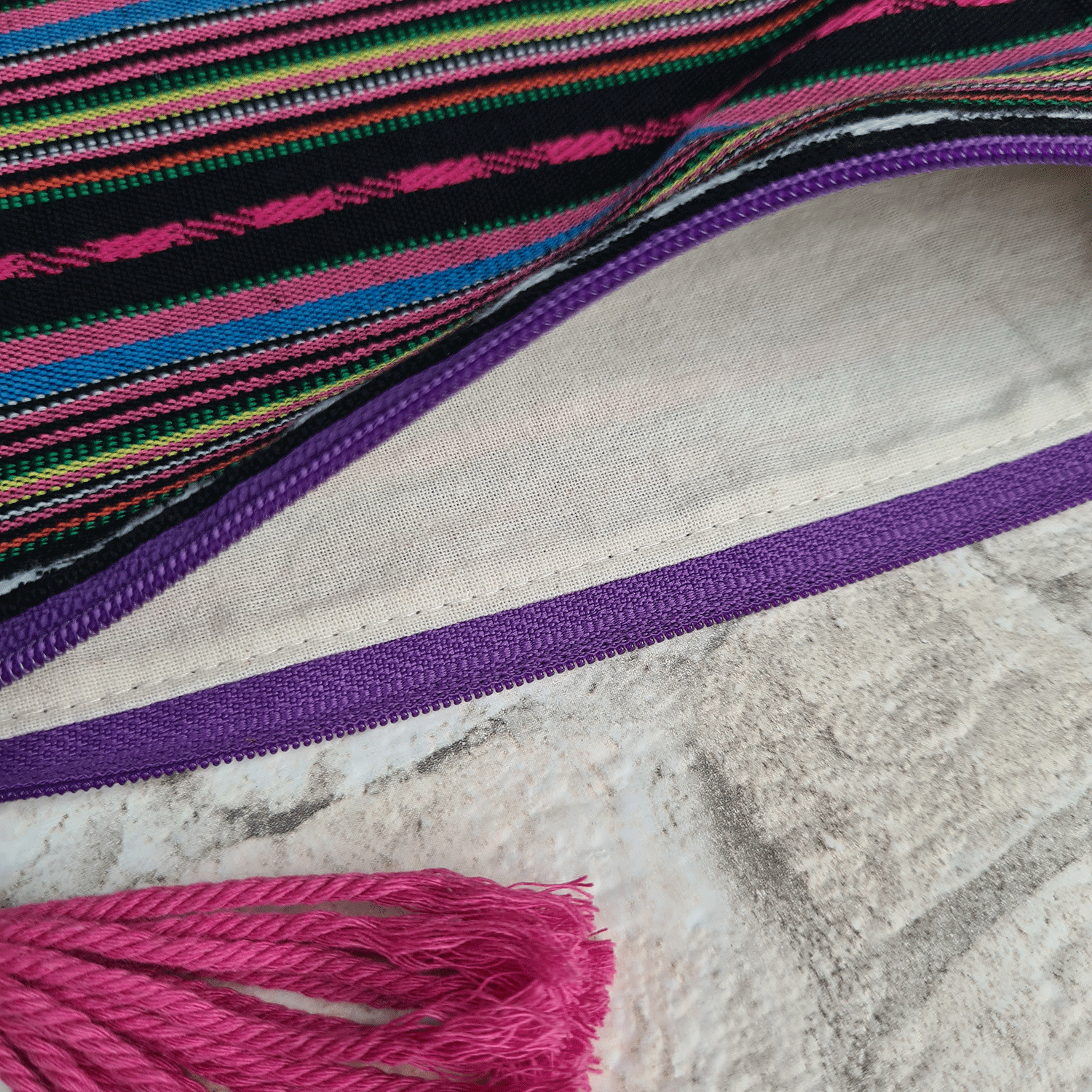 Boho Ethnic Print Cosmetic Bag