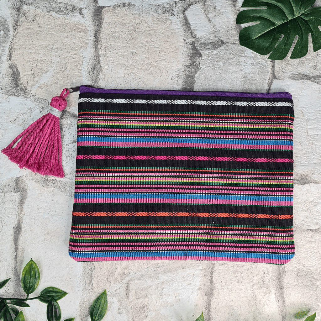 Boho Ethnic Print Cosmetic Bag