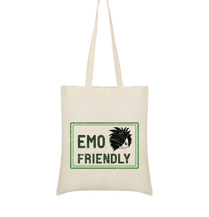 Emo Friendly Canvas Tote Bag