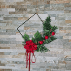 Modern Christmas Wreath