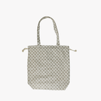 Cotton Tote Bag With Drawstring Closure
