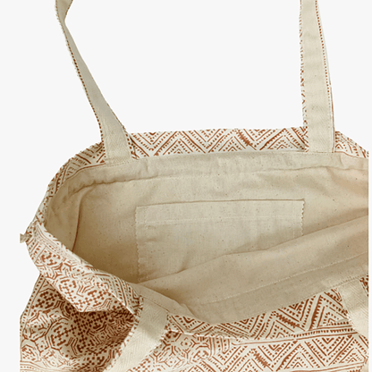 Cotton Tote Bag With Drawstring Closure