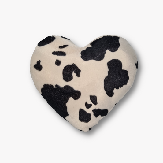 Heart Shaped Pillow Animal Print