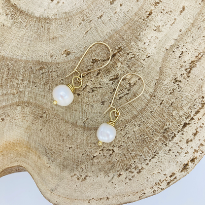 Freshwater Pearl Drop Earrings