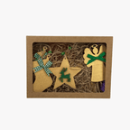 Wooden Christmas Hanging Decorations