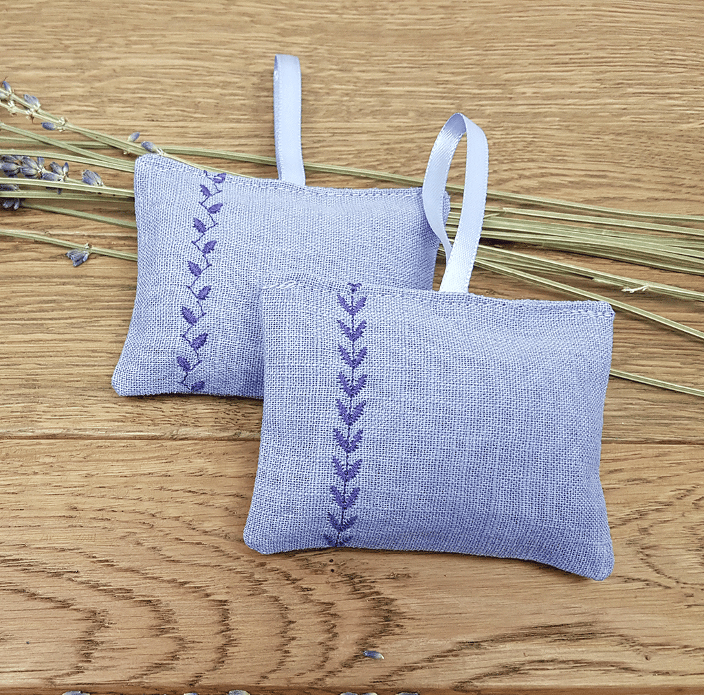Linen Lavender Sachet  (Set of 4)
