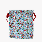 Joyful Print Cotton Christmas Gift Bag Large