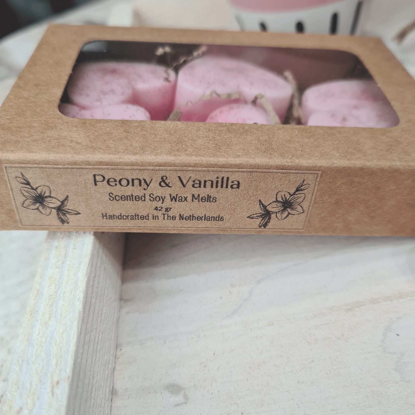 Peony & Vanilla Wax Melts