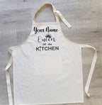 Personalized Natural Cotton Apron