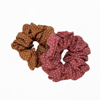 Polka Dots Scrunchies Set of 2