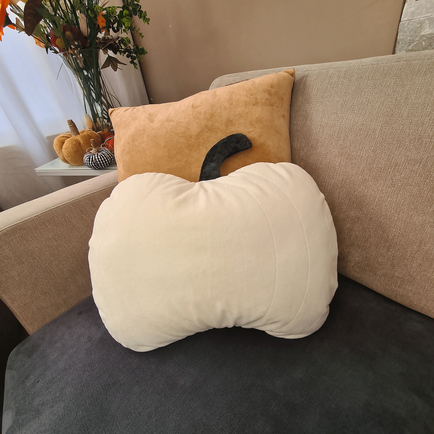 Pumpkin Shaped Pillow