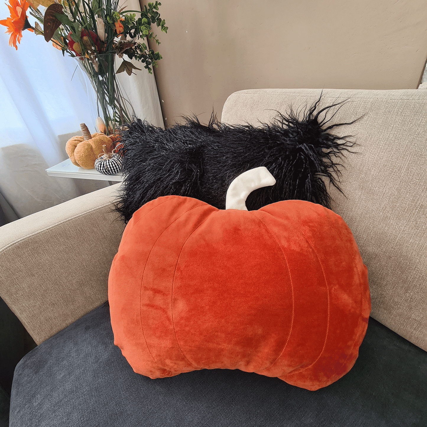 Pumpkin Shaped Pillow