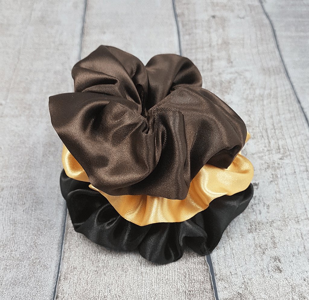 Satin Scrunchies set