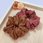 Polka Dots Scrunchies Set of 2