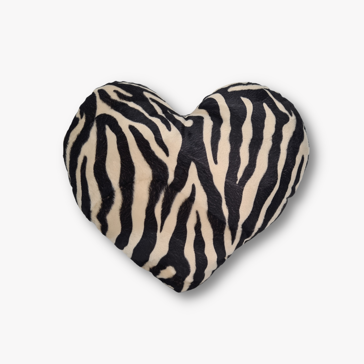 Heart Shaped Pillow Animal Print