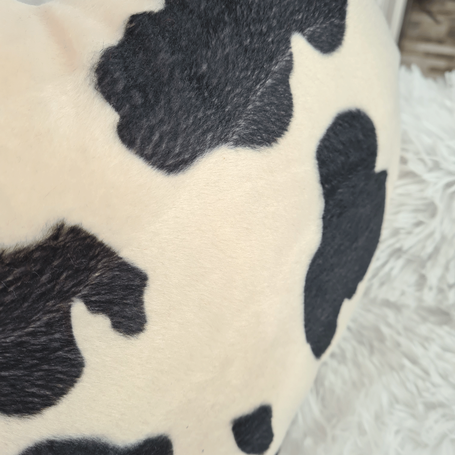 Heart Shaped Pillow Animal Print